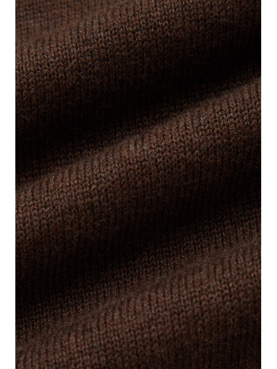 Lancerto Lancerto Sweter Joakim SW073225000041 Brązowy Regular Fit