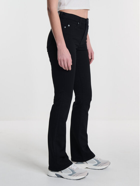 BIG STAR BIG STAR Jeansy ADELA_BOOTCUT_908_190 Czarny Bootcut Fit
