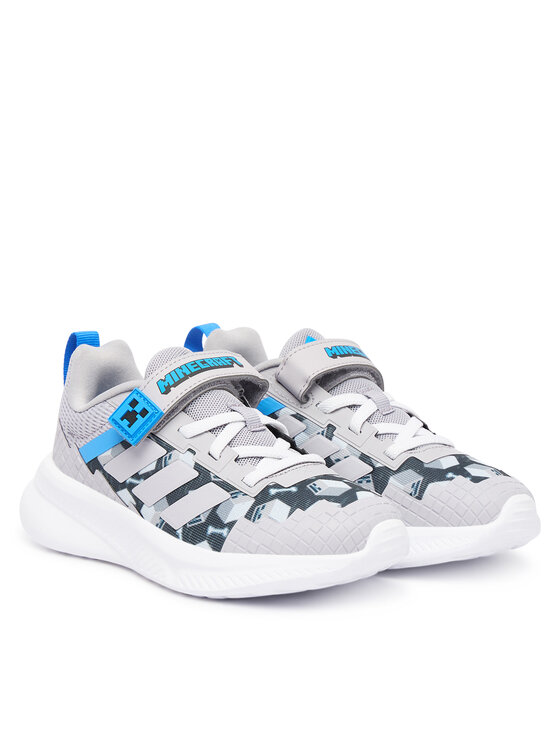 adidas adidas Sneakersy Minecraft Fortarun 4.0 JR1945 Szary
