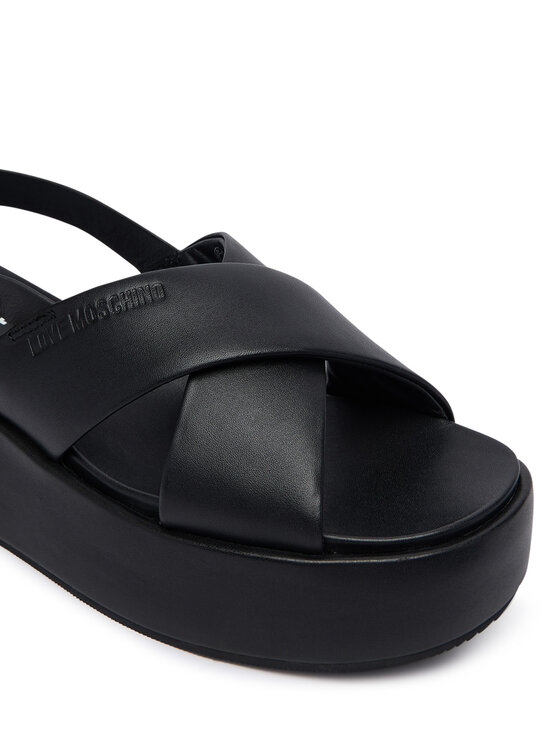 LOVE MOSCHINO LOVE MOSCHINO Sandalen JA16137I0OIA0000 Schwarz