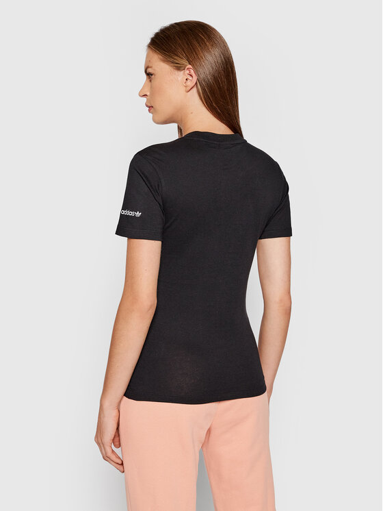 T-shirt adicolor Shattered Trefoil Tee H22859 Nero...