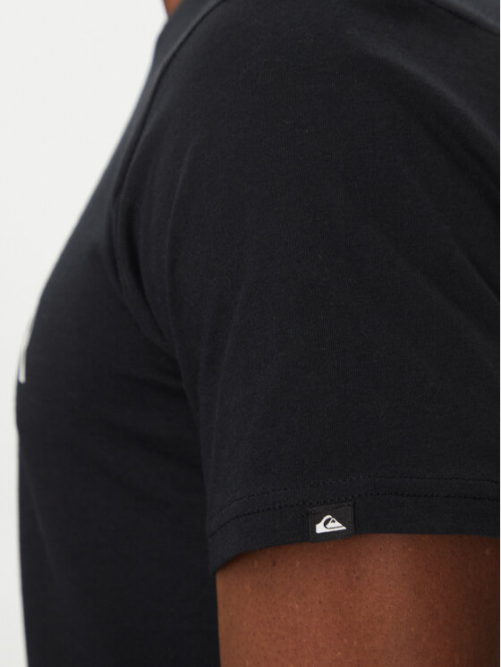 Quiksilver Quiksilver T-Shirt EQYZT08064 Czarny Regular Fit