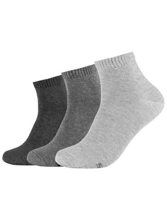 Skechers Skechers Calzini corti Skechers 3PPK Basic Quarter Socks Grigio