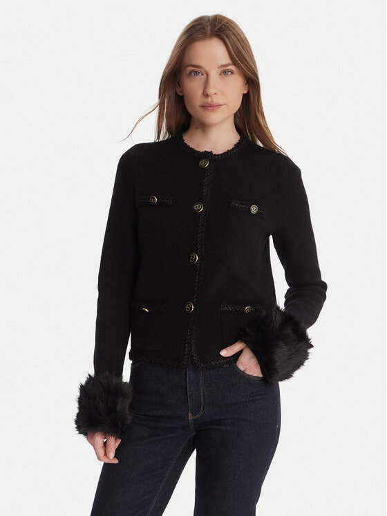 TWINSET TWINSET Sacou 252TT3040 Negru Regular Fit