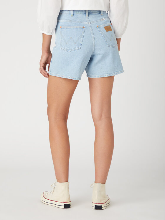 Wrangler Wrangler Pantaloni scurți de blugi W25H3832W 112332447 Albastru celest Regular Fit