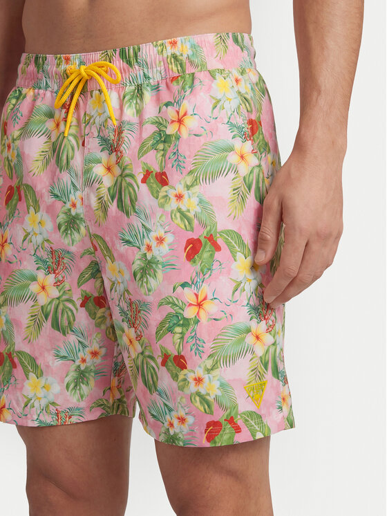 Guess Guess Badeshorts F6GT21 WG282 Rosa Regular Fit
