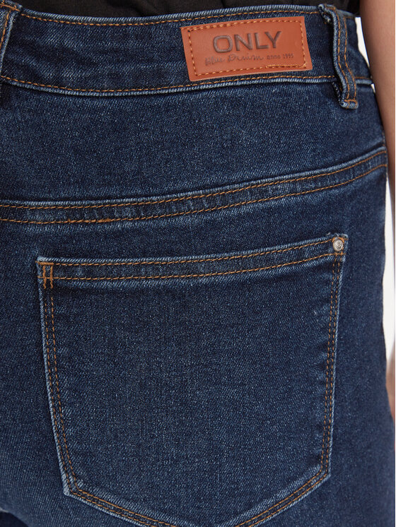 ONLY ONLY Jeans hlače 15309889 Mornarsko modra Slim Fit