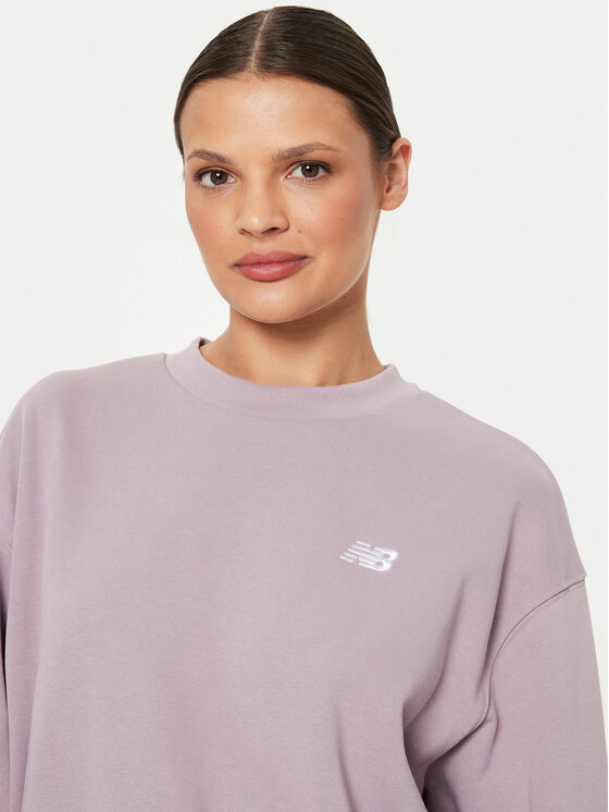 New Balance New Balance Μπλούζα Essentials WT41508 Μωβ Regular Fit