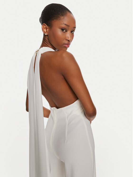 Rinascimento Rinascimento Jumpsuit CFC0019513002 Bianco Regular Fit