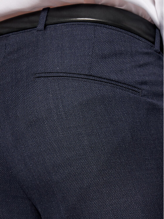 Pantalone da abito Denz 5170 5027 Blu scuro Slim
