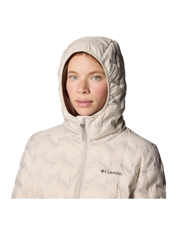 Columbia Columbia Kurtka puchowa Delta Ridge™ II Long Down Jacket Beżowy Regular Fit