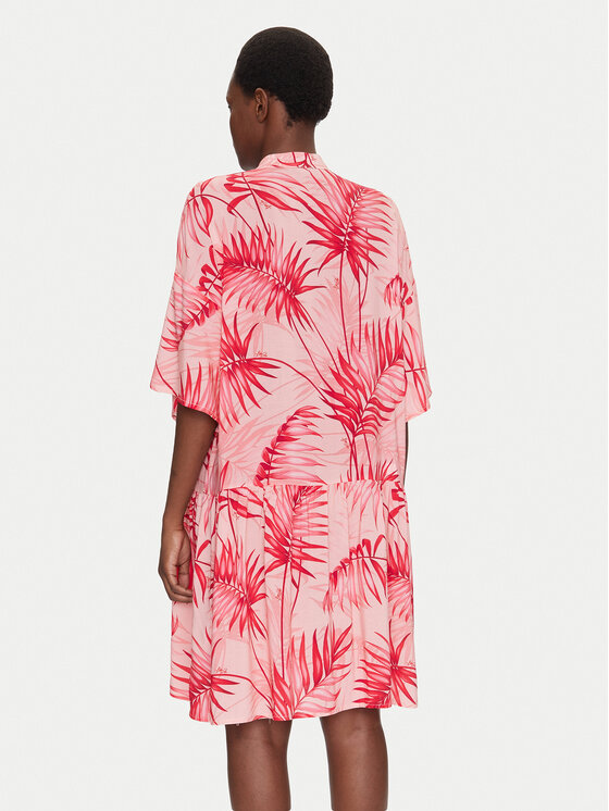 Liu Jo Beachwear Liu Jo Beachwear Пляжна сукня VA5125 T2961 Рожевий Relaxed Fit