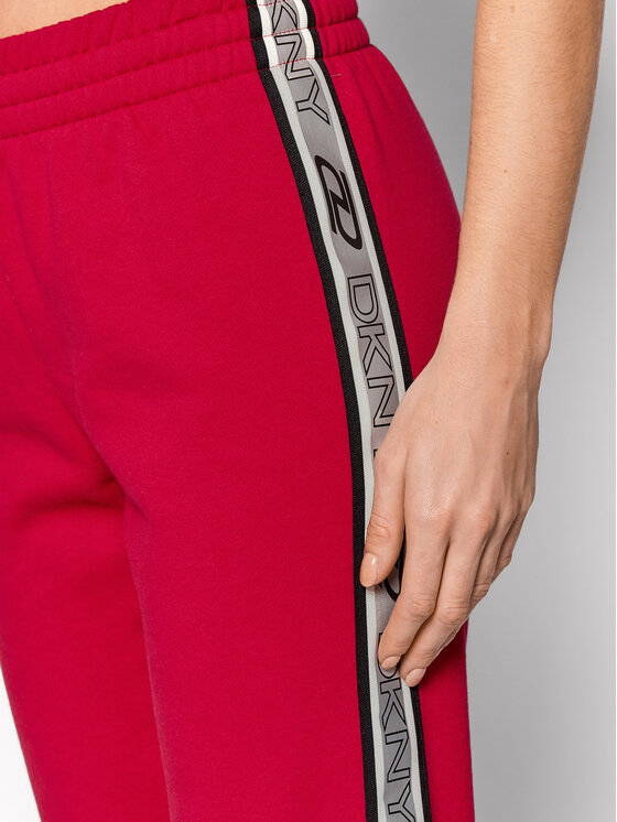 Pantaloni da tuta DP1P2802 Rosso Regular Fit