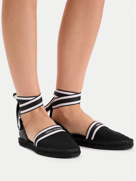 Armani Exchange Armani Exchange Espadrilės XDS006 XV923 00002 Juoda