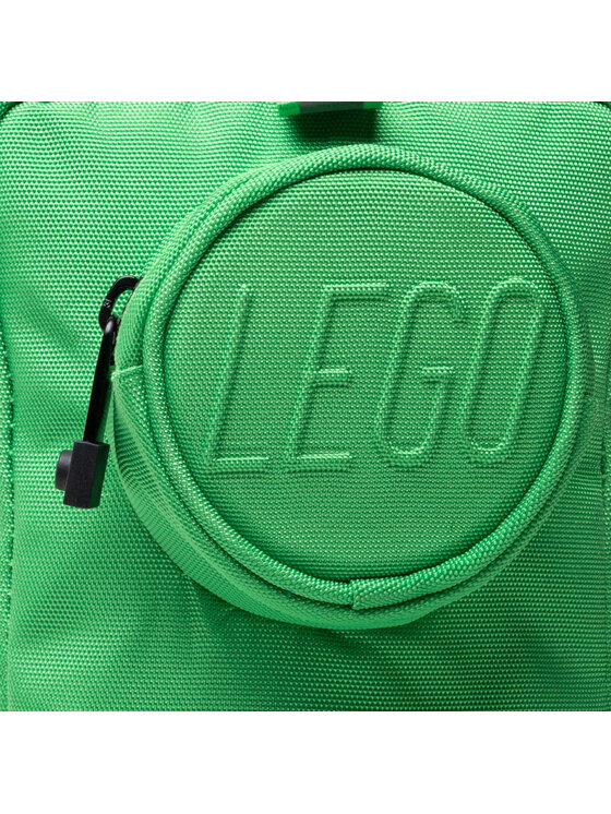 LEGO LEGO Geantă crossover Brick 1x2 Sling Bag 20207-0037 Verde