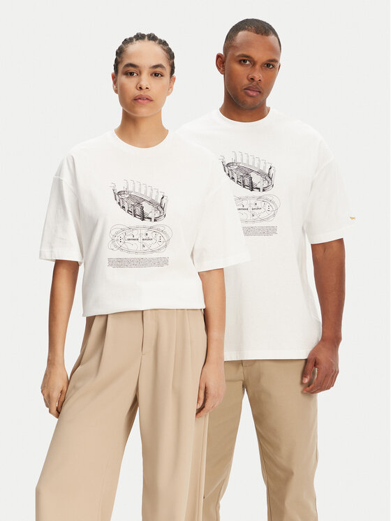 Puma Puma Póló Unisex Harry Potter 630092 Fehér Oversize