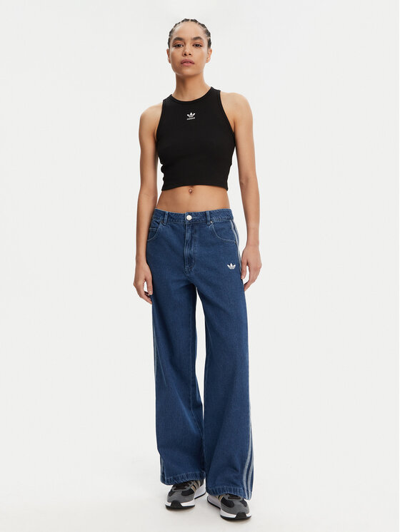 adidas adidas Felső Essentials IW5736 Fekete Slim Fit