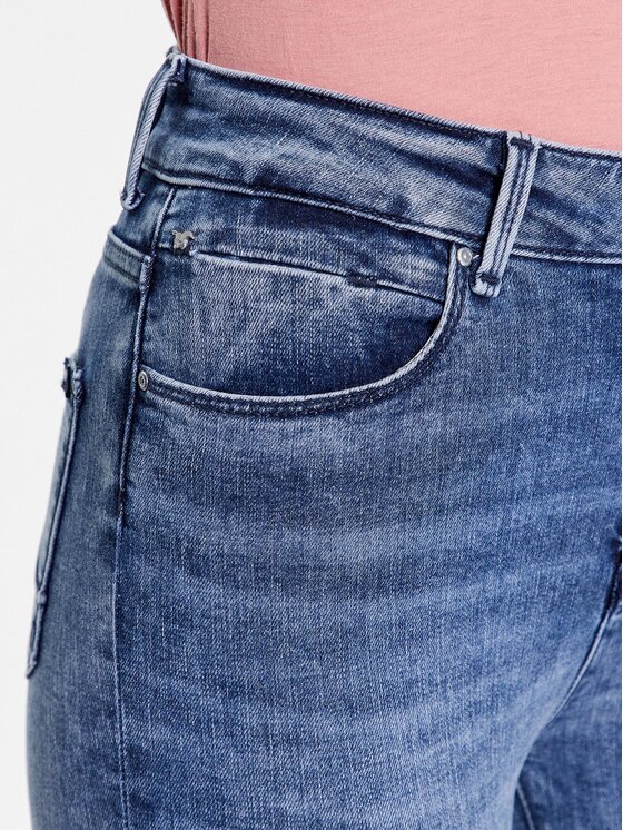 MUSTANG Georgia Super Skinny Jeans Donna – Mix Cotone Ed Elastan – Vestibilità Aderente Con Vita Media