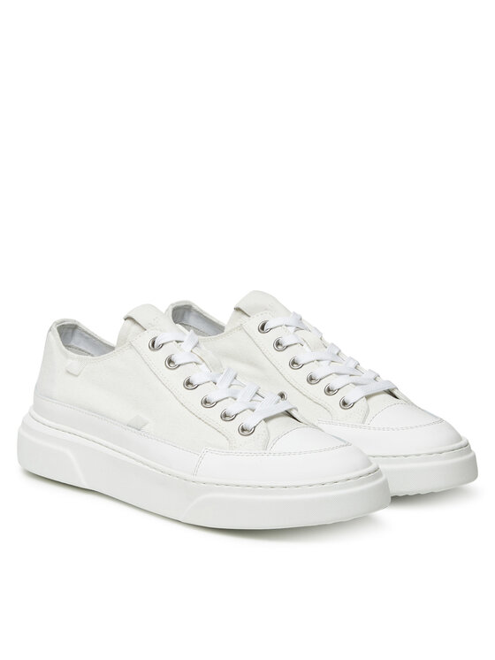 Inuikii Inuikii Trampki Canvas Lex Low 50102-091 Biały
