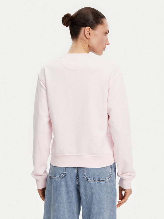 Guess Guess Felpa W5GQ12 KBKM0 Rosa Regular Fit