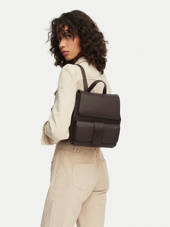 Armani Exchange Plecak XW002591 AF11902 U6018 Brązowy