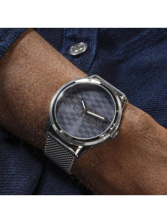 Guess Guess Zegarek GW0710G1 Srebrny
