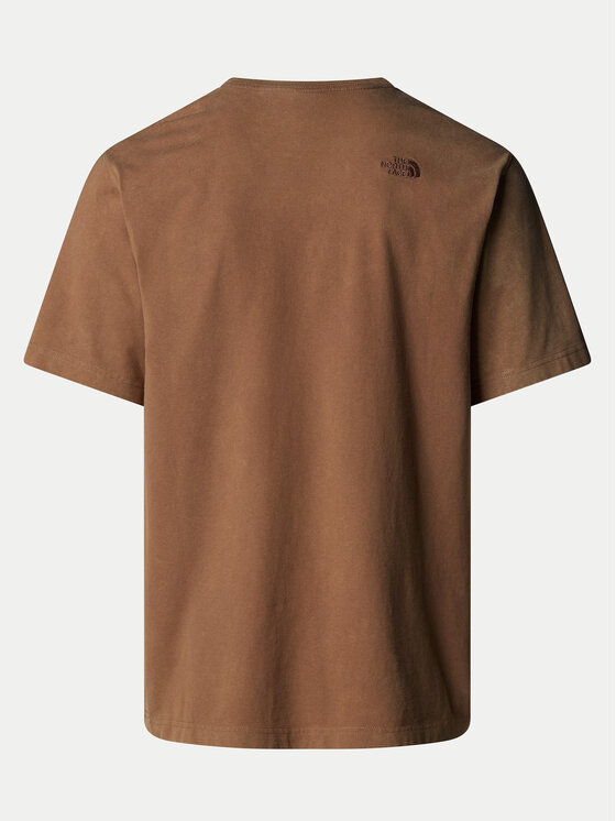The North Face The North Face T-Shirt Nature NF0A8BVY Καφέ Loose Fit