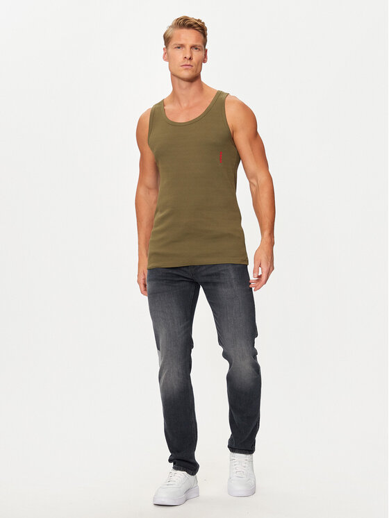HUGO Hugo Set od 2 tank topa 50469790 Šarena Slim Fit
