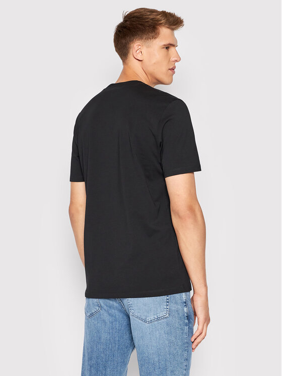 HUGO Hugo T-krekls Drando 50471554 Melns Regular Fit