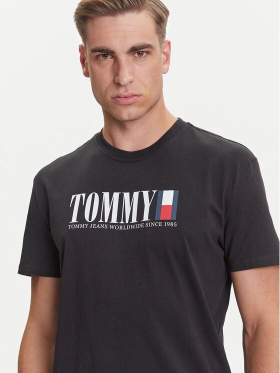 Tommy Jeans Tommy Jeans T-särk Dna Flag DM0DM21941 Must Regular Fit