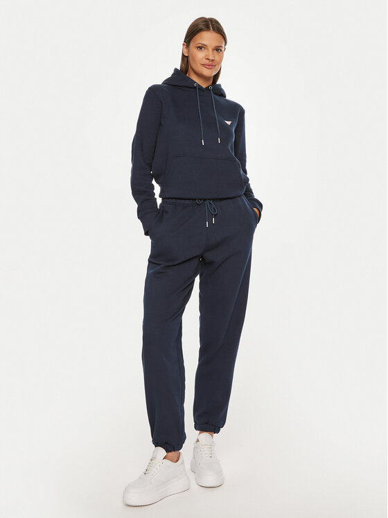 Guess Jeans Guess Jeans Pantaloni trening W4YB33 KC811 Bleumarin Regular Fit