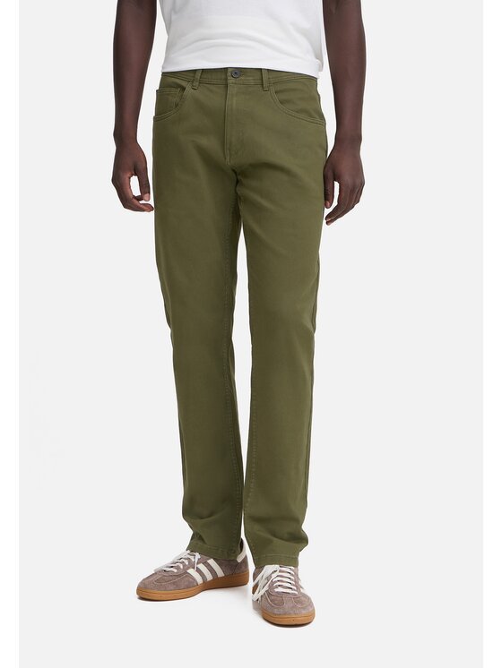 Blend Blend Pantaloni di tessuto 20717888-190515 30 Verde Regular Fit