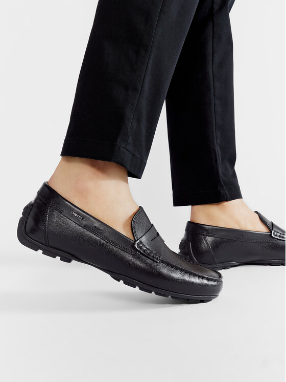 Geox Geox Mokasíny U Monter 2Fit A U824YA 04743 C9999 Čierna