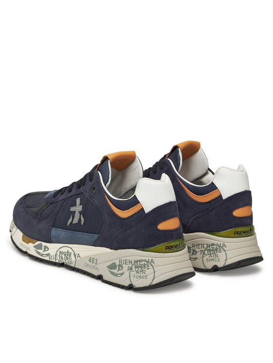 Premiata Premiata Sneakersy MASE VAR 7237 Tmavomodrá
