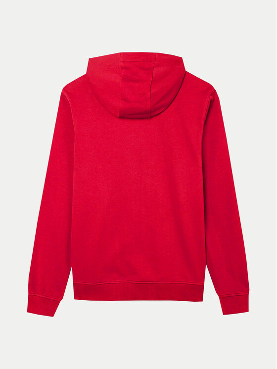 4F 4F Majica dugih rukava 4FWSS24TSWSM0951 Tamnocrvena Regular Fit