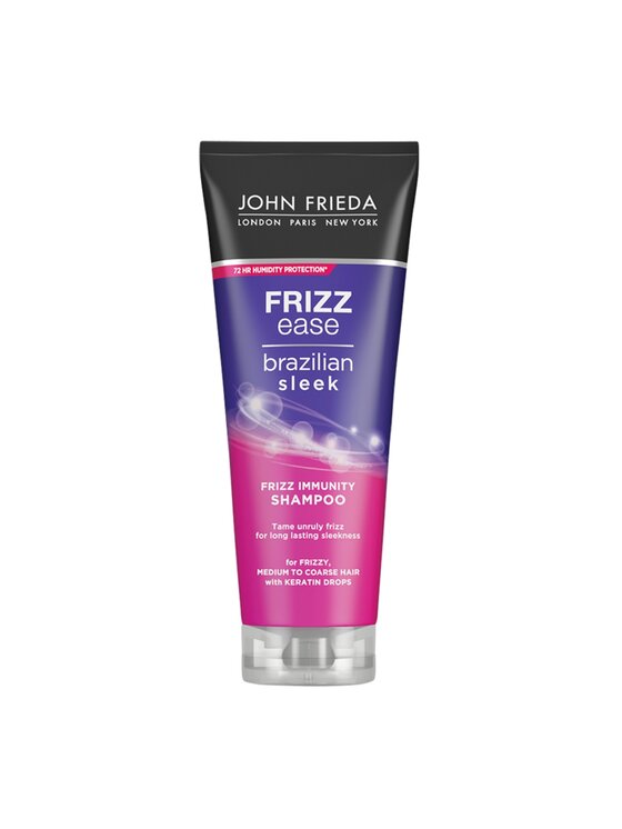 Szampon do włosów John Frieda, Frizz-Ease Brazilian Sleek wygładzający szampon do włosów 250ml
