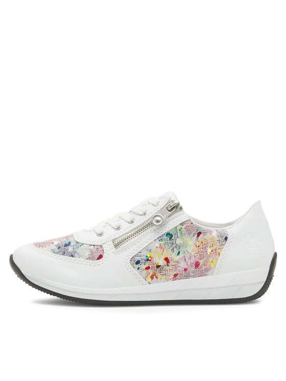 Rieker Rieker Sneakersy N1112-90 Biały