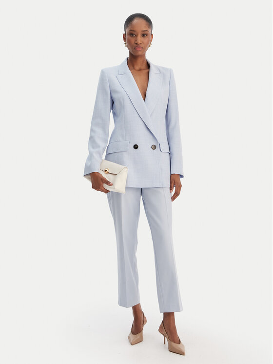 Marella Marella Bleizers Canzone 2613041151 Gaiši zils Regular Fit