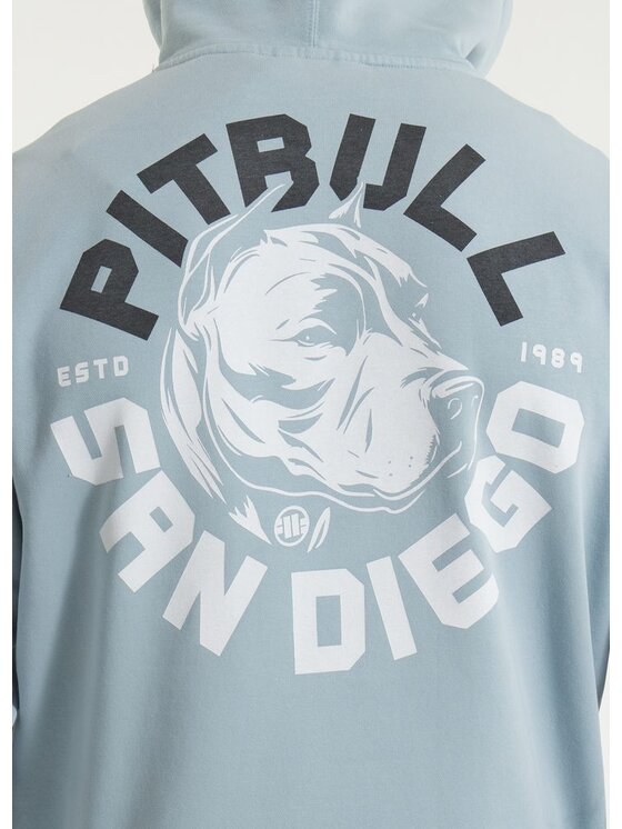 PITBULL PITBULL Bluza DOG SD Niebieski jasny Regular Fit