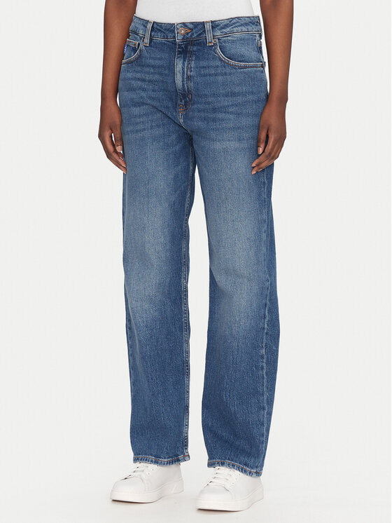 HUGO Jeansy Elyah 50520615 Niebieski Regular Fit