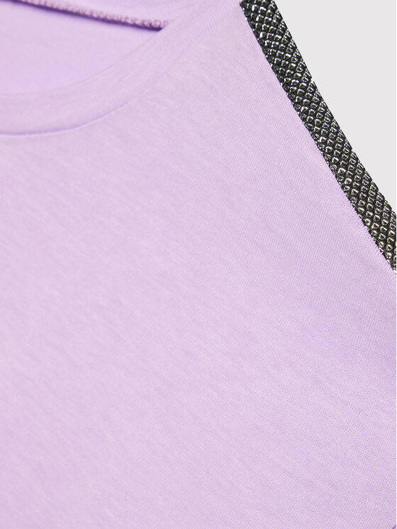 United Colors Of Benetton United Colors Of Benetton Тишърт 3I1XC102T Виолетов Regular Fit