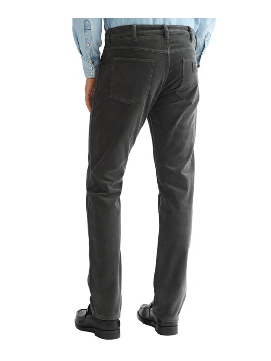 Wrangler Wrangler Spodnie materiałowe 112386857 Szary Straight Leg