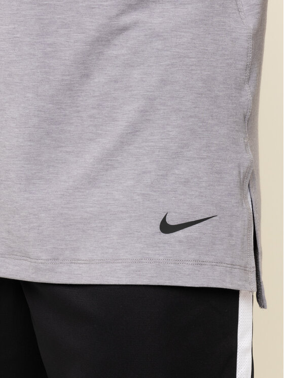 Nike Nike Techniniai marškinėliai Transcend AJ8796 Pilka Regular Fit