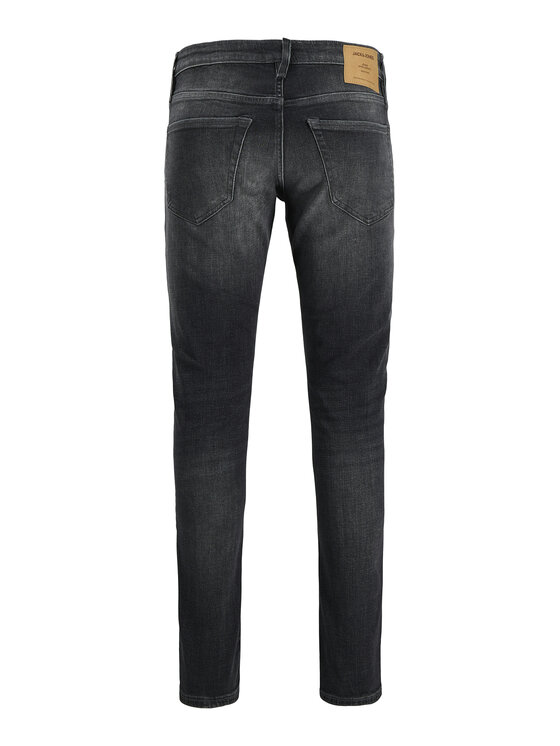 Jack & Jones Jack & Jones Jeansy Glenn 12289778 Černá Slim Fit