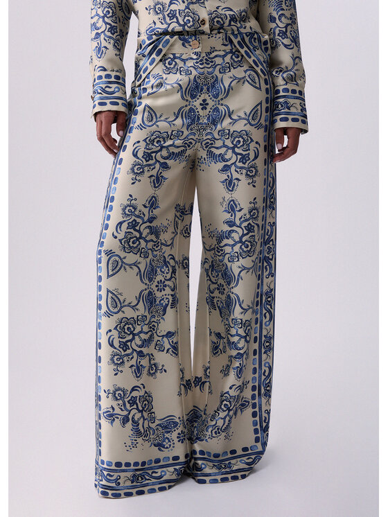 Liu Jo Liu Jo Pantaloni di tessuto CA6230TS555P9652 Azzurro chiaro Regular Fit