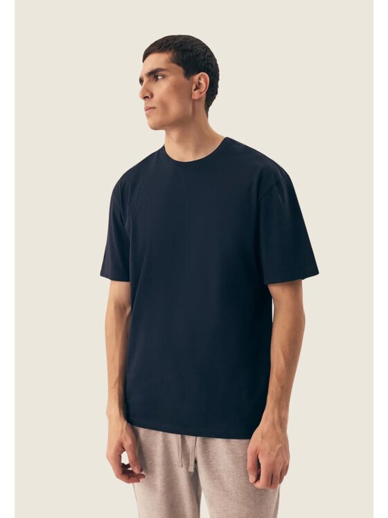 Henderson Henderson T-Shirt 43027 Granatowy Regular Fit