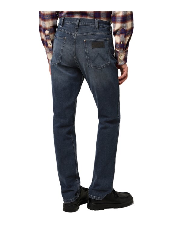 Wrangler Wrangler Jeansy 112370847 Granatowy Straight Leg