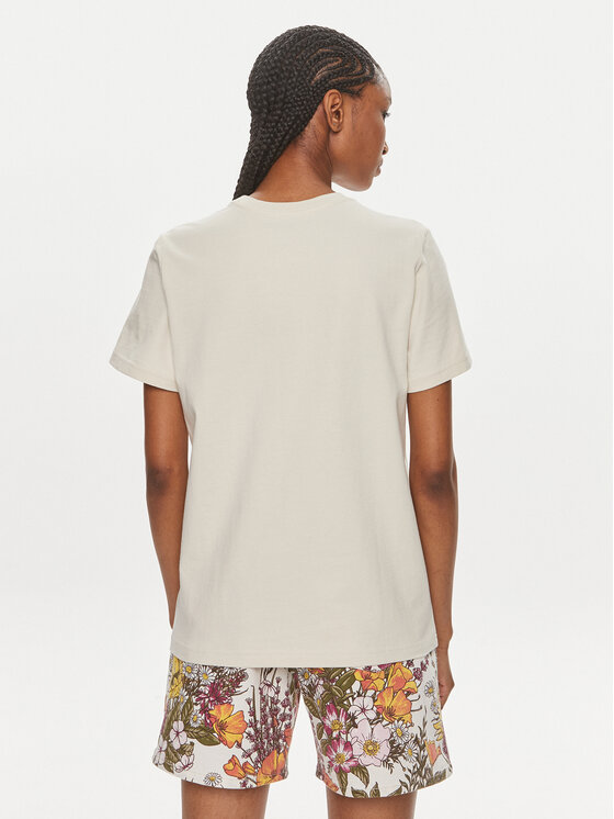 Wrangler Wrangler T-Shirt 112350305 Écru Regular Fit
