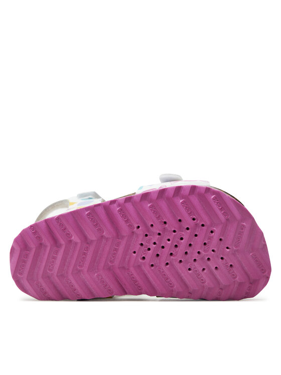 Geox Geox Sandały B Sandal Chalki Girl B922RA 000HH C0653 M Biały