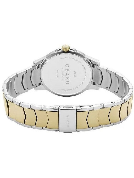 Obaku Obaku Zegarek V261LECWSF Złoty